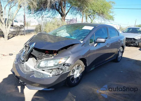 2015 Honda Civic Hybrid z USA, uszkodzony, nr VIN 19XFB4F35FE001805